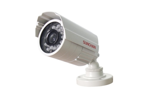 Υπαίθριες κάμερες σφαιρών CCTV CMOS IR οικοδόμησης ICR, υποστήριγμα 600TVL ε-668IIM